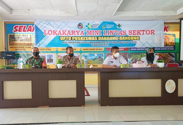 Lokakarya Mini Lintas Sektor UPTD Puskesmas Dangung-Dangung Kecamatan Guguak Kab Lima Puluh Kota